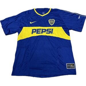 Boca Juniors Pepsi La Doce Retro Jersey. XL